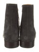 Brunello Cucinelli Suede Leather Trim Embellishment Boots