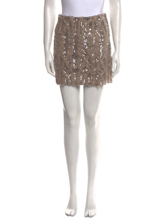 Brunello Cucinelli Alpaca Mini Skirt