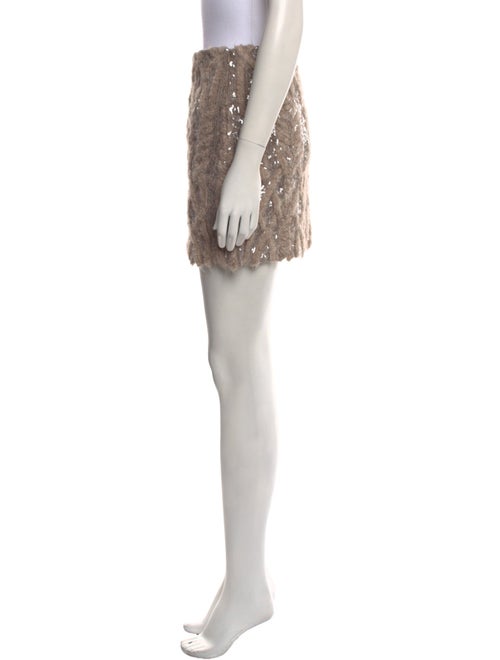 Brunello Cucinelli Alpaca Mini Skirt
