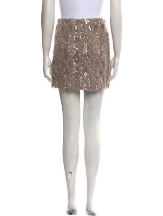 Brunello Cucinelli Alpaca Mini Skirt