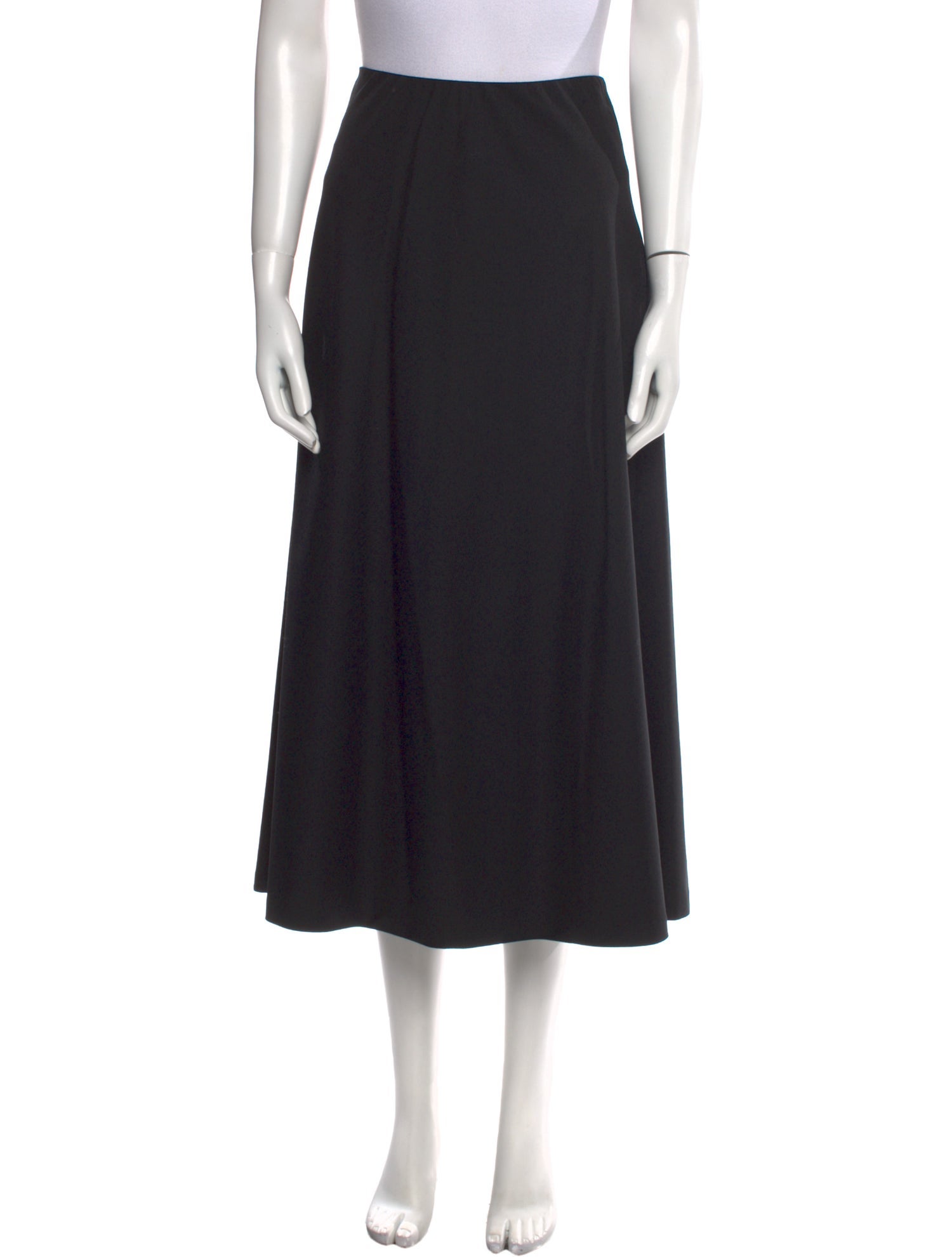 Brunello Cucinelli Virgin Wool Midi Length Skirt