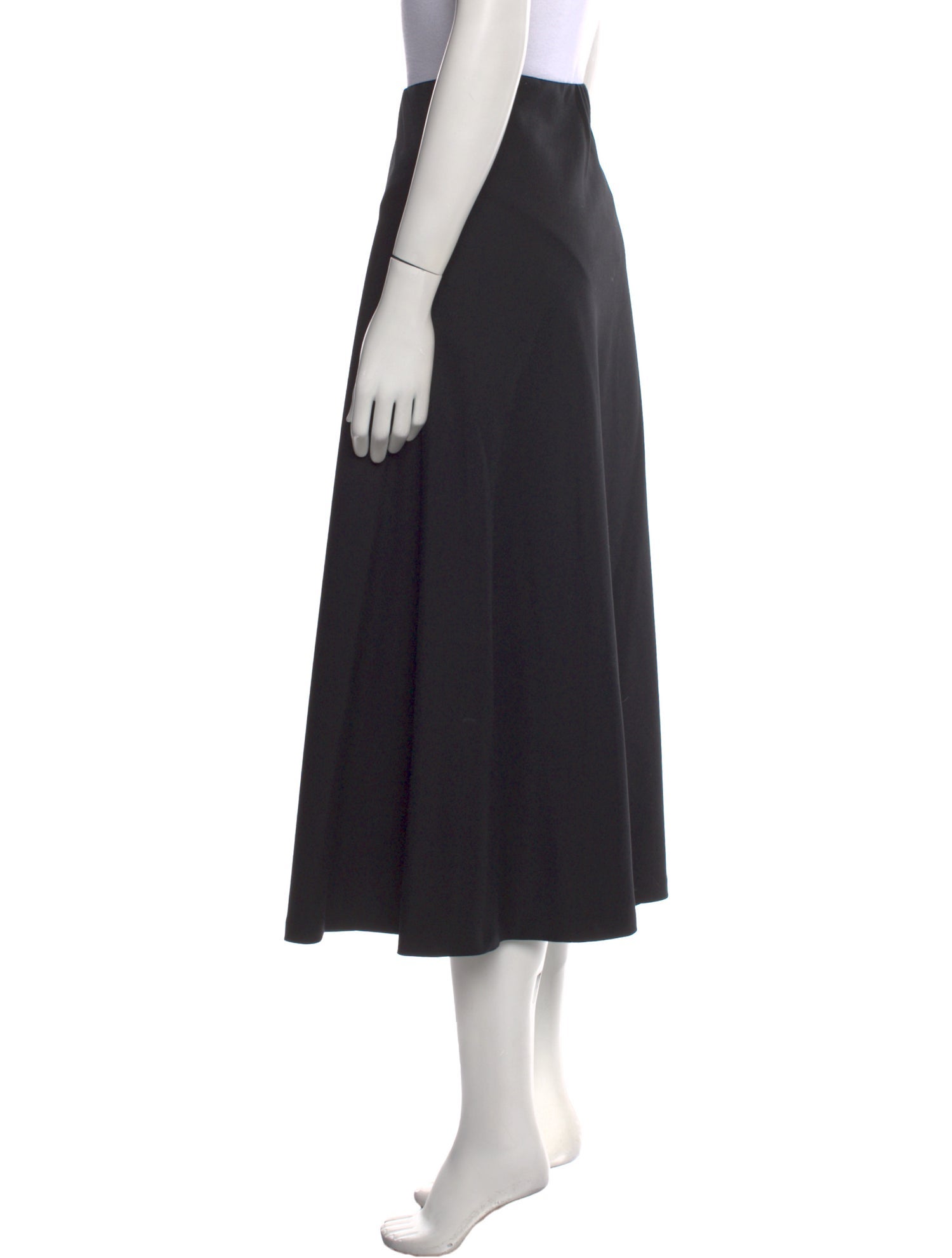 Brunello Cucinelli Virgin Wool Midi Length Skirt