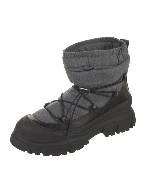 Brunello Cucinelli Monili Felt Combat Boots