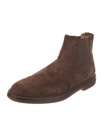Brunello Cucinelli Suede Chelsea Boots