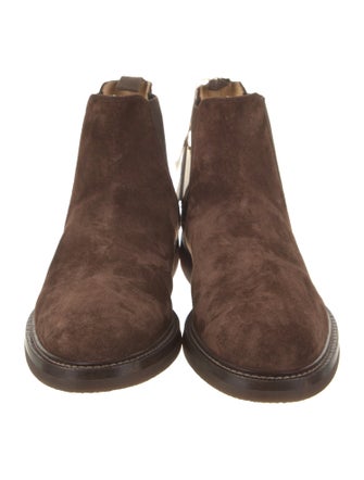 Brunello Cucinelli Suede Chelsea Boots
