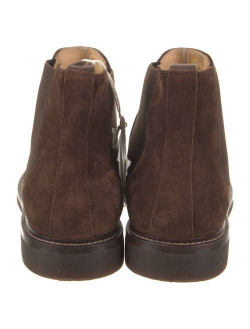 Brunello Cucinelli Suede Chelsea Boots