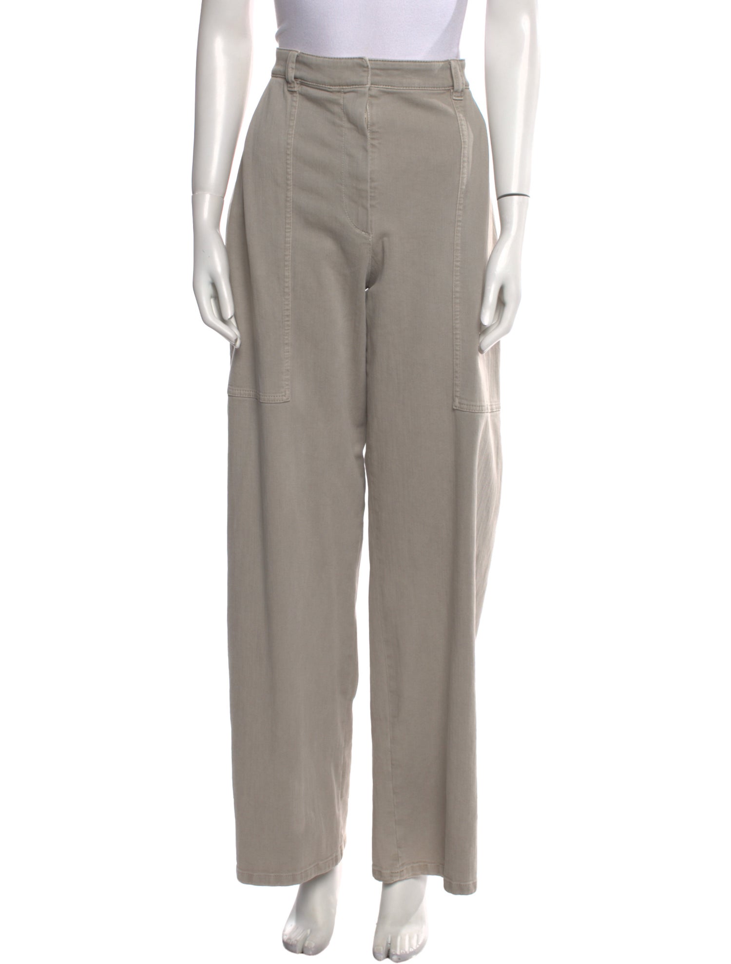 Brunello Cucinelli High-Rise Wide Leg Jeans