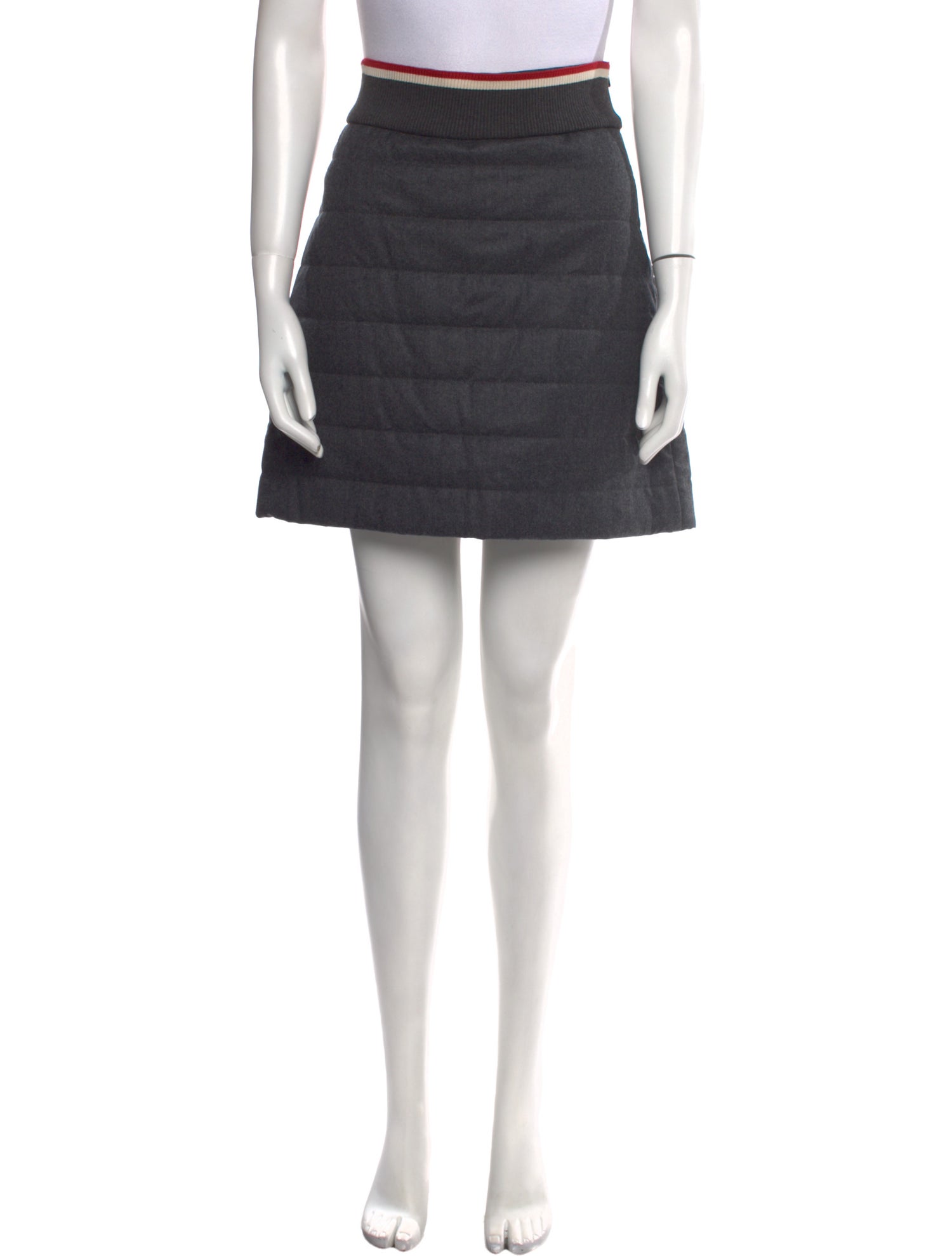 Brunello Cucinelli Virgin Wool Mini Skirt