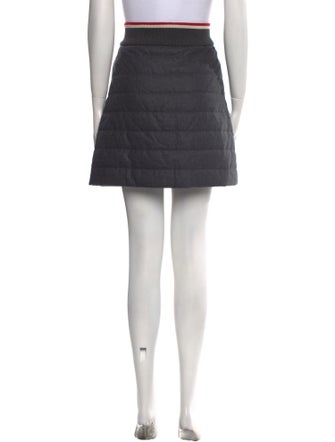 Brunello Cucinelli Virgin Wool Mini Skirt
