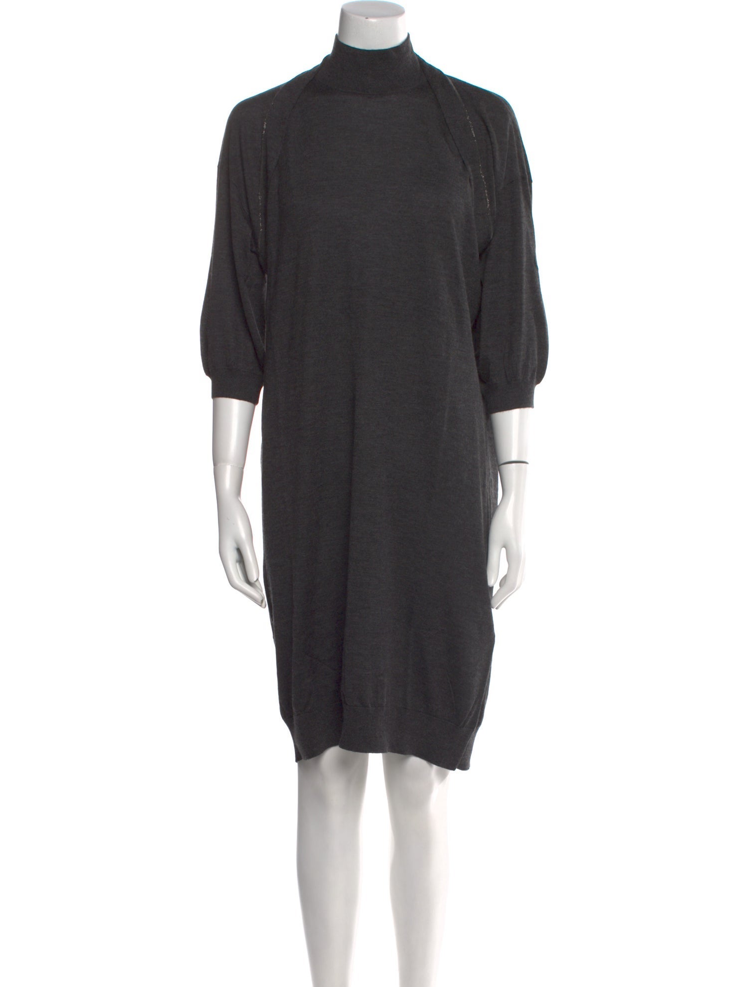 Brunello Cucinelli Cashmere Knee-Length Dress