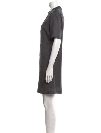Brunello Cucinelli Crew Neck Long Dress