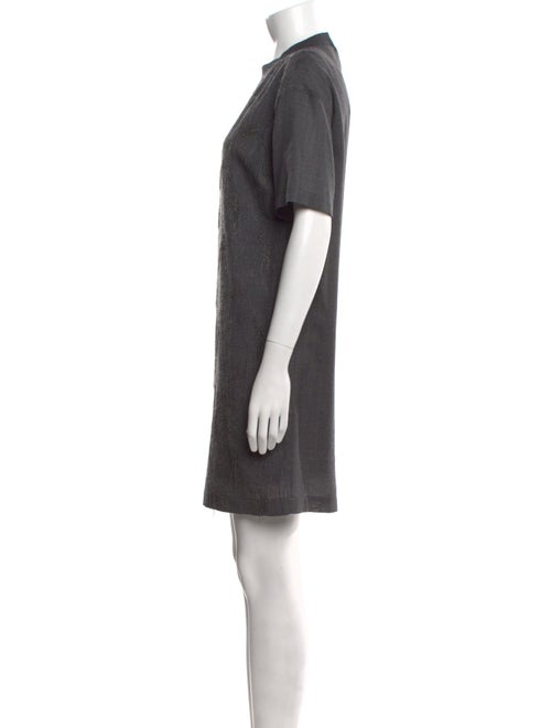 Brunello Cucinelli Crew Neck Long Dress