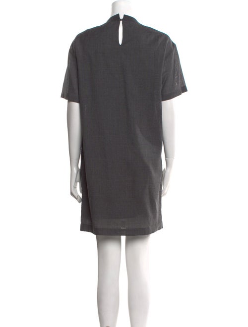 Brunello Cucinelli Crew Neck Long Dress