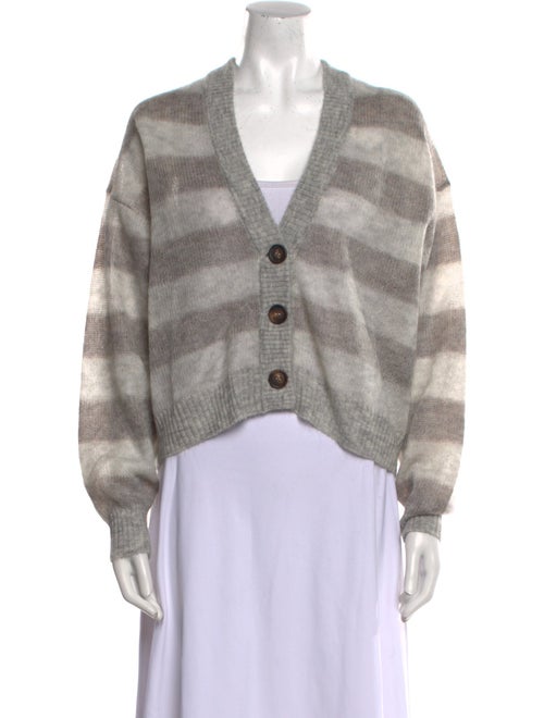 Brunello Cucinelli Mohair Striped Sweater