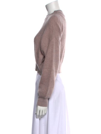 Brunello Cucinelli Mohair Mock Neck Sweater
