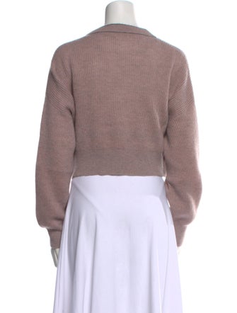 Brunello Cucinelli Mohair Mock Neck Sweater