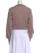 Brunello Cucinelli Mohair Mock Neck Sweater