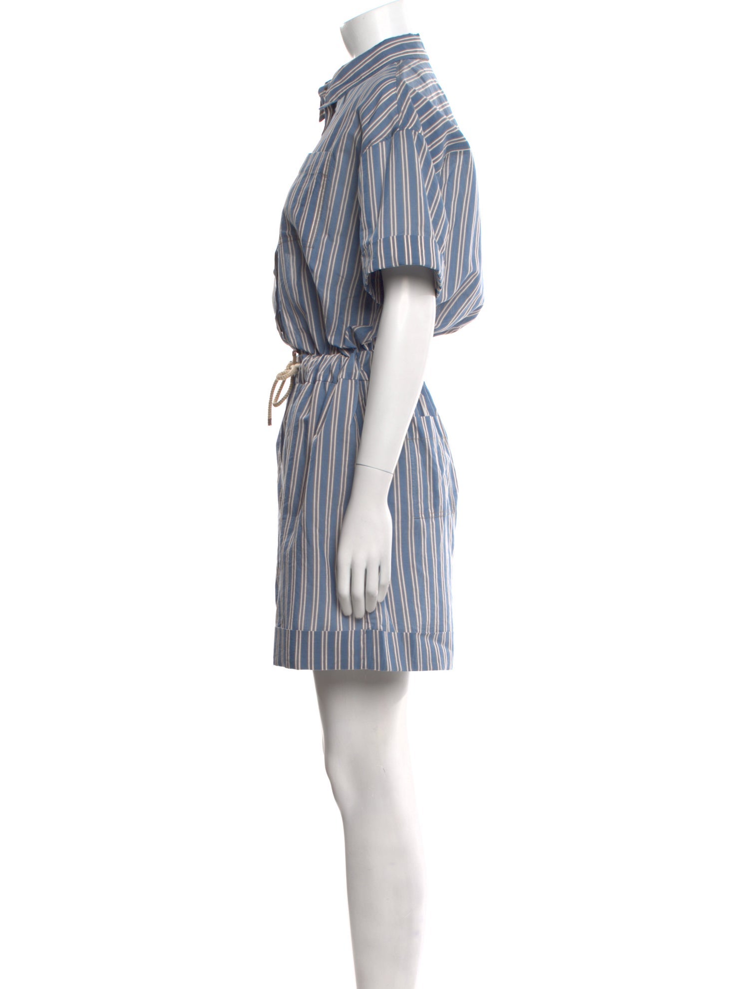 Brunello Cucinelli Striped Romper