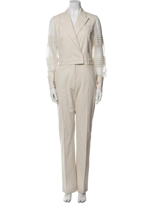 Brunello Cucinelli V-Neck Jumpsuit