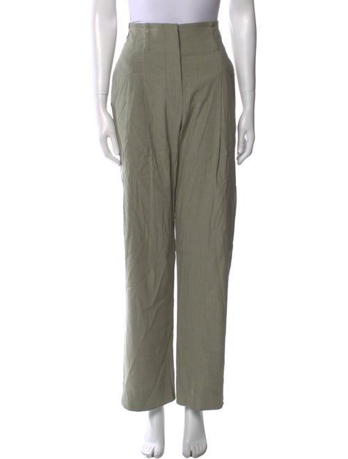 Brunello Cucinelli Linen Wide Leg Pants