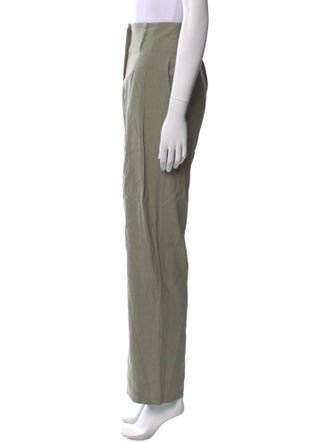 Brunello Cucinelli Linen Wide Leg Pants