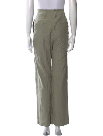 Brunello Cucinelli Linen Wide Leg Pants