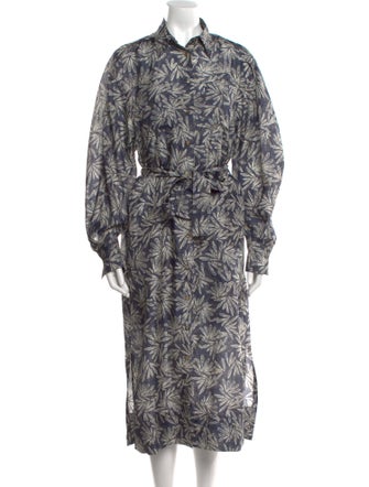 Brunello Cucinelli Silk Long Dress