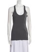 Brunello Cucinelli Scoop Neck Sleeveless Top