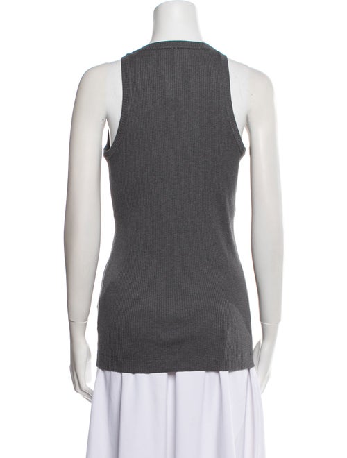 Brunello Cucinelli Scoop Neck Sleeveless Top