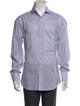 Brunello Cucinelli Striped Long Sleeve Dress Shirt
