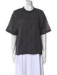 Brunello Cucinelli Virgin Wool Crew Neck T-Shirt