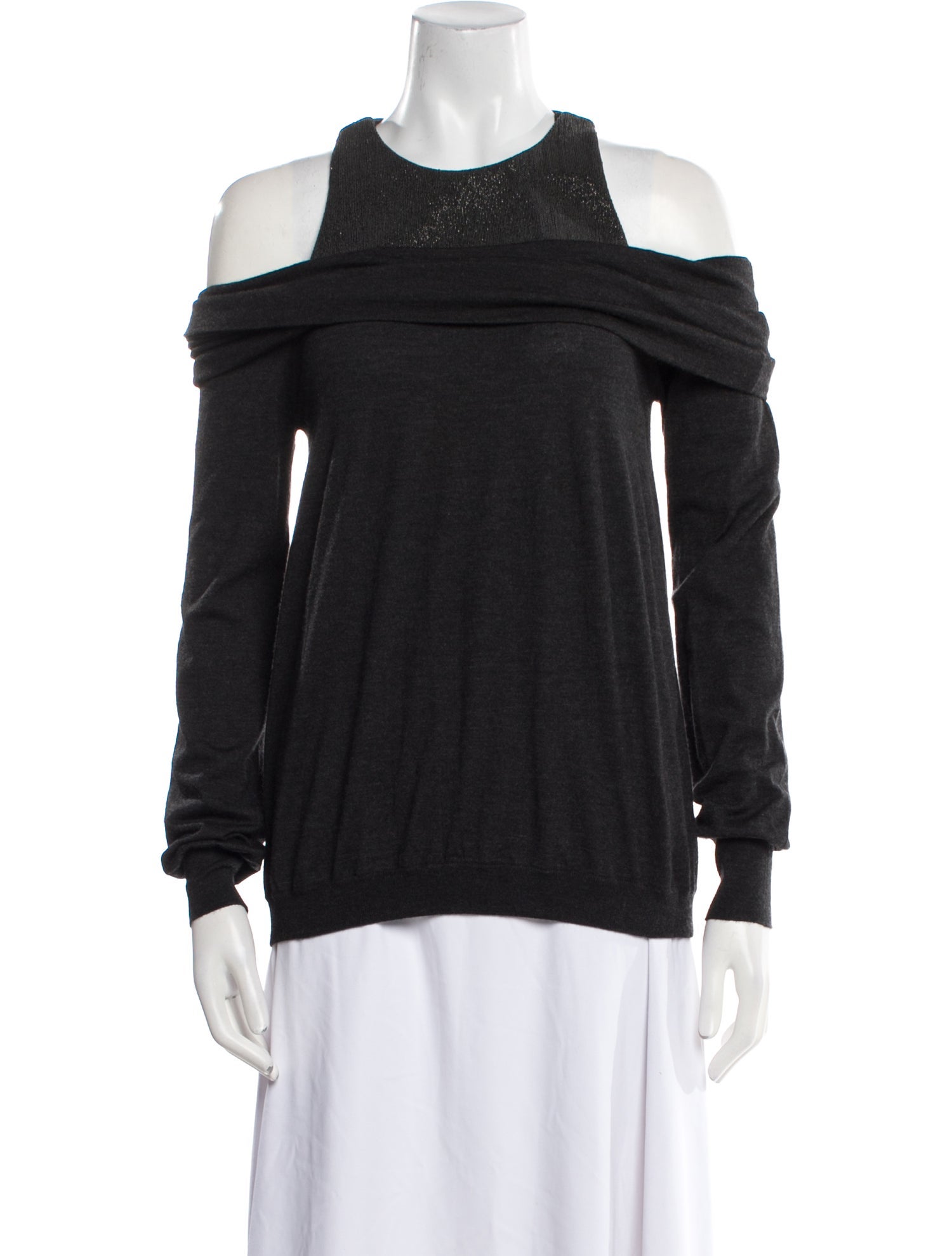 Brunello Cucinelli Cashmere Crew Neck Top w/ Tags