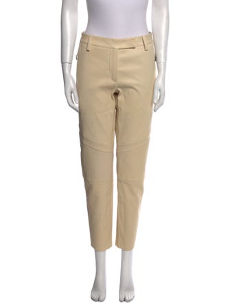 Brunello Cucinelli Leather Skinny Leg Pants