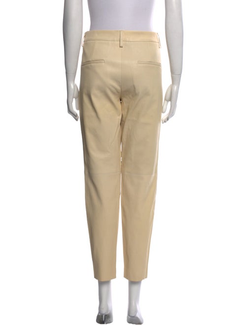 Brunello Cucinelli Leather Skinny Leg Pants