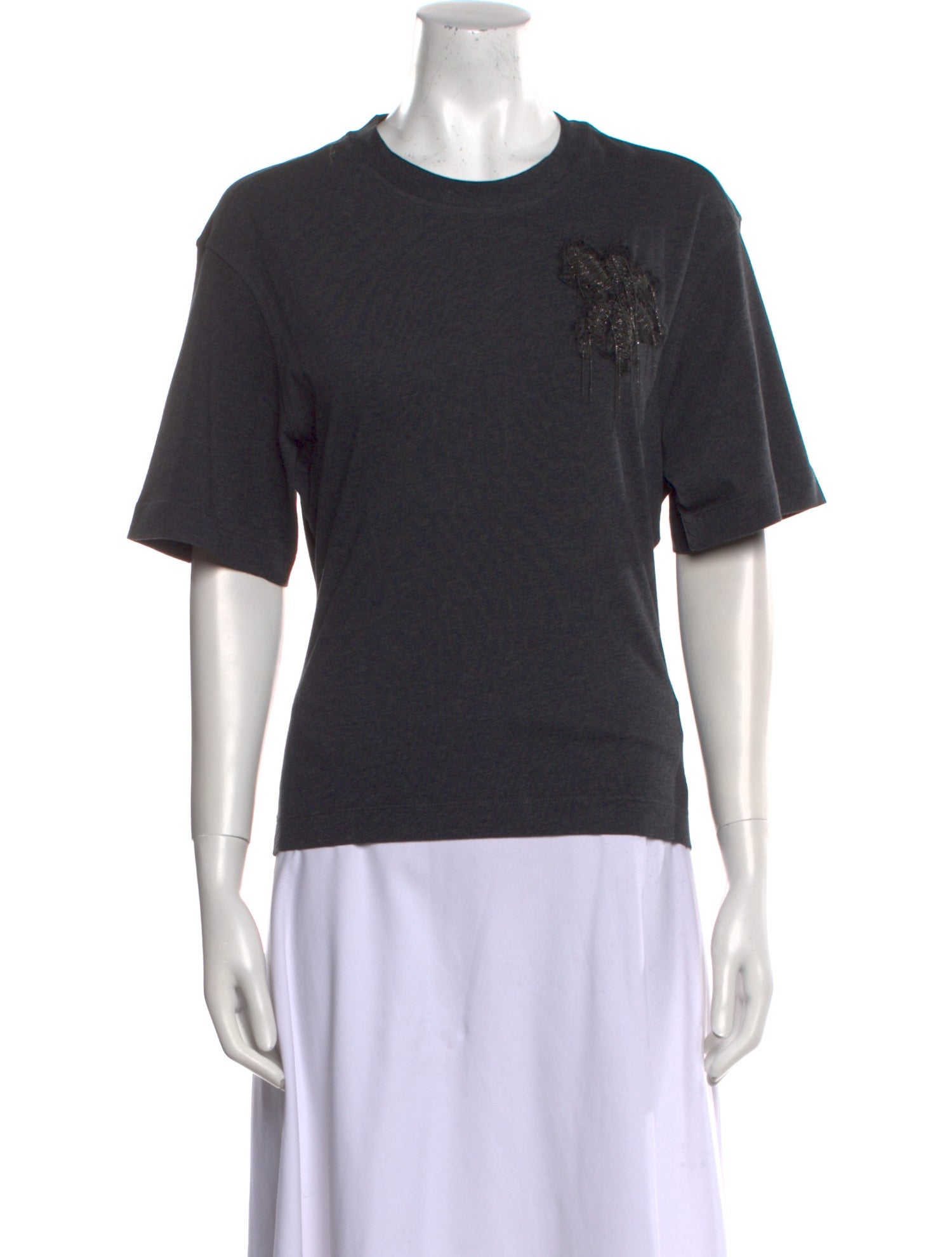 Brunello Cucinelli Crew Neck Short Sleeve T-Shirt