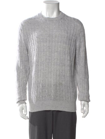 Brunello Cucinelli Linen Crew Neck Pullover