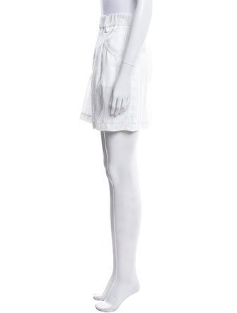 Brunello Cucinelli Linen Mini Shorts