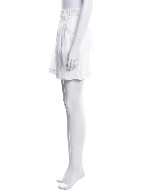 Brunello Cucinelli Linen Mini Shorts