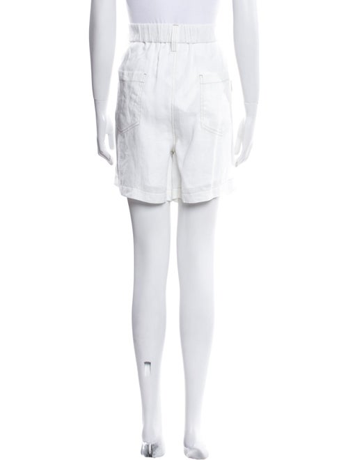Brunello Cucinelli Linen Mini Shorts