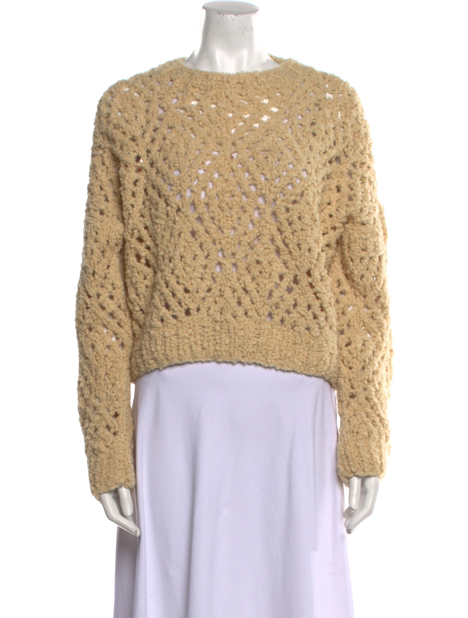 Brunello Cucinelli Alpaca Crew Neck Sweater