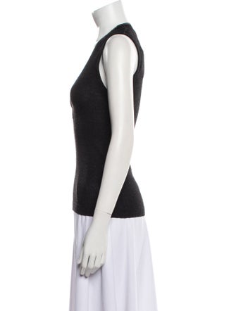 Brunello Cucinelli Wool V-Neck Top