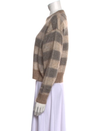 Brunello Cucinelli Mohair Striped Sweater