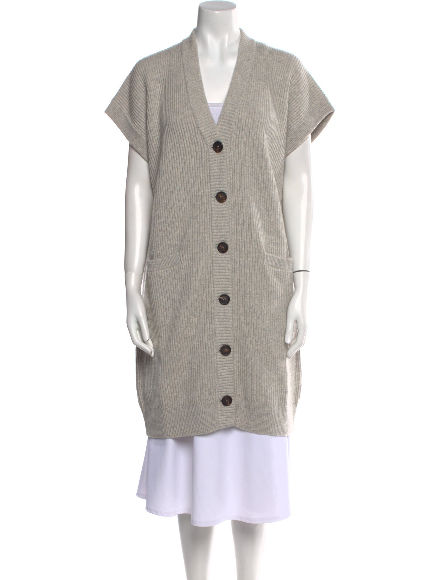 Brunello Cucinelli Cashmere V-Neck Sweater