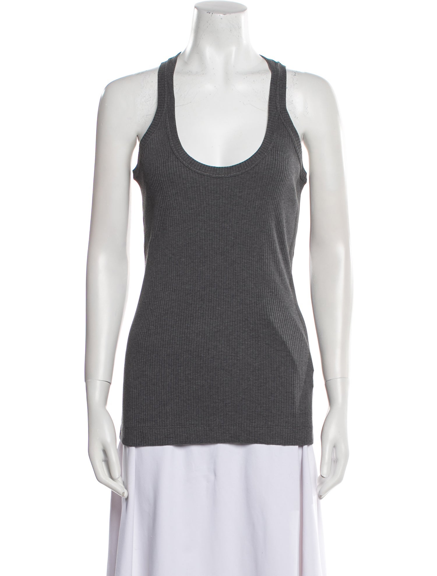 Brunello Cucinelli Scoop Neck Sleeveless Top