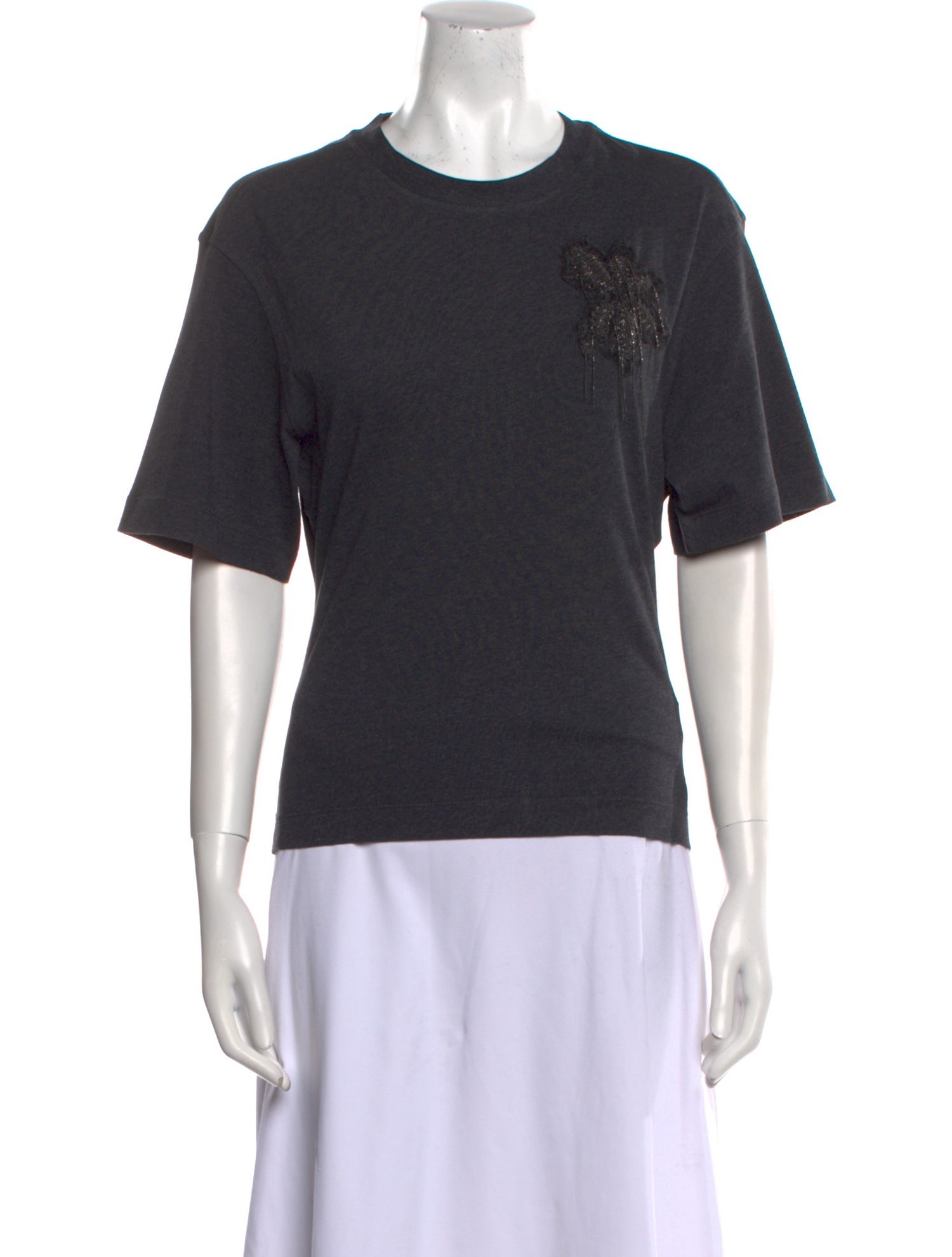 Brunello Cucinelli Crew Neck Short Sleeve T-Shirt