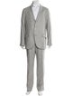 Brunello Cucinelli Merino Wool Plaid Print Two-Piece Suit