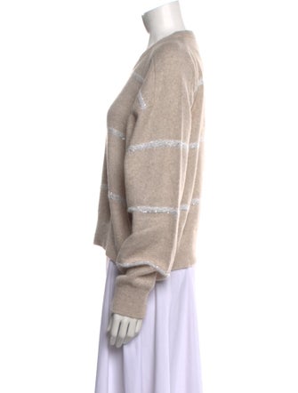 Brunello Cucinelli Alpaca Striped Sweater