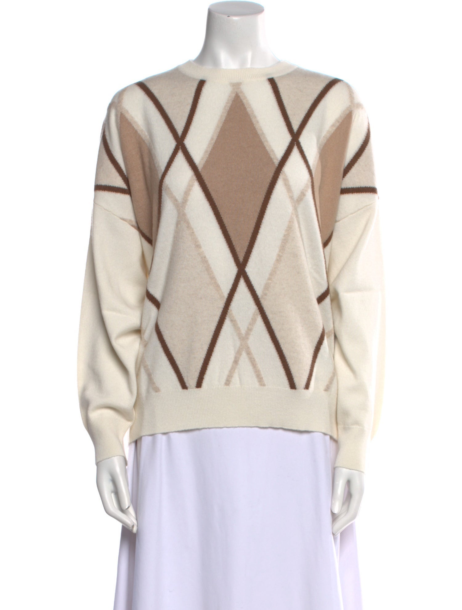 Brunello Cucinelli Cashmere Printed Sweater