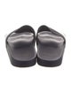 Brunello Cucinelli Rubber Colorblock Pattern Slides