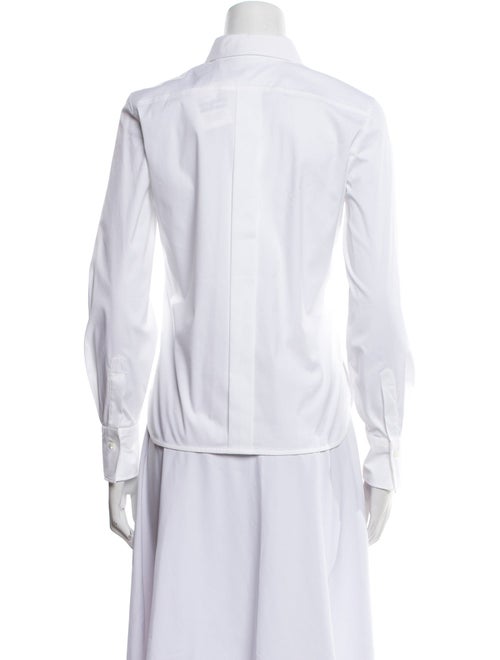 Brunello Cucinelli Long Sleeve Button-Up Top